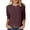 Wine, variant on Fashion Casual Short Sleeve T Shirt with Printed Design for and Summer Season Comfortable Daily Wear Blouse Top women T Shirts Short Sleeve Tech Pack women Cold Gear Long Sleeve