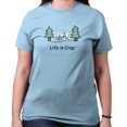 thumbnail image 3 of Life is Crap Hammock Funny Shirt Sarcastic Gift Idea Outdoor T-Shirt Tee, 3 of 7