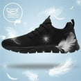 thumbnail image 2 of Htcenly Womens Sneakers Running Shoes Casual Walking Shoes Athletic Sport Lightweight Breathable Mesh Comfortable Sole, 2 of 7