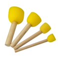 thumbnail image 5 of CCOCC 20pcs Stencil Sponge Brushes DIY Painting Sponges Children Drawing Craft Brushes with Wood Handle, 5 of 7