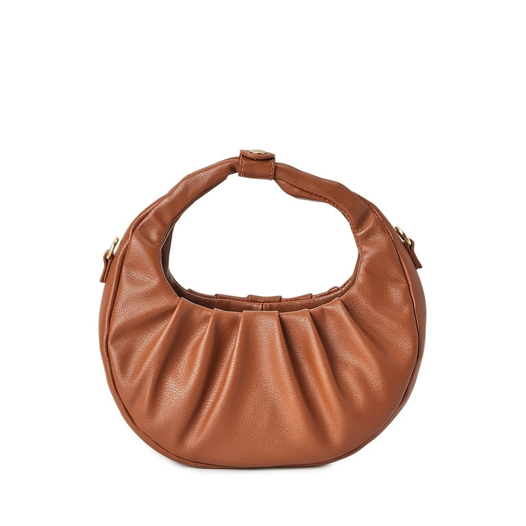 Handbag Crescent Leather, Handbag Women's Leather