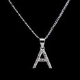 thumbnail image 4 of Dije Letra A Inicial Plata .925 con Cadena de Plata .925, 4 of 4