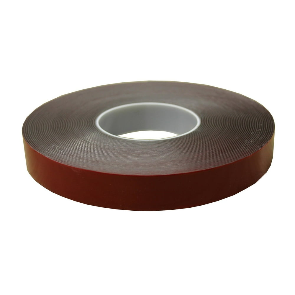 Double sided side molding tape 7/8" x 60ft, 7/8 inch x 60 feet, 1 roll