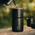 thumbnail image 5 of VSSL Nest Filtre à Café en Maille d'Acier Inoxydable Réutilisable #1, Transportable et Compact, Parfait pour le Camping, la Randonnée, l'Aventure, le Voyage, Écologique, Compatible avec Tout Système à Cône pour Infusion Manuelle, Lot de 1, 5 of 5