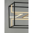 thumbnail image 6 of E21224-BKGLD ET2 Lighting Chamber-176W 4 LED Pendant-18.25 Inches wide by 18.75 inches high, 6 of 6