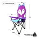 thumbnail image 2 of Silla Plegable Reforzada Para Camping Con Funda De Transporte Y Diseño Infantil De Zorro, 2 of 6