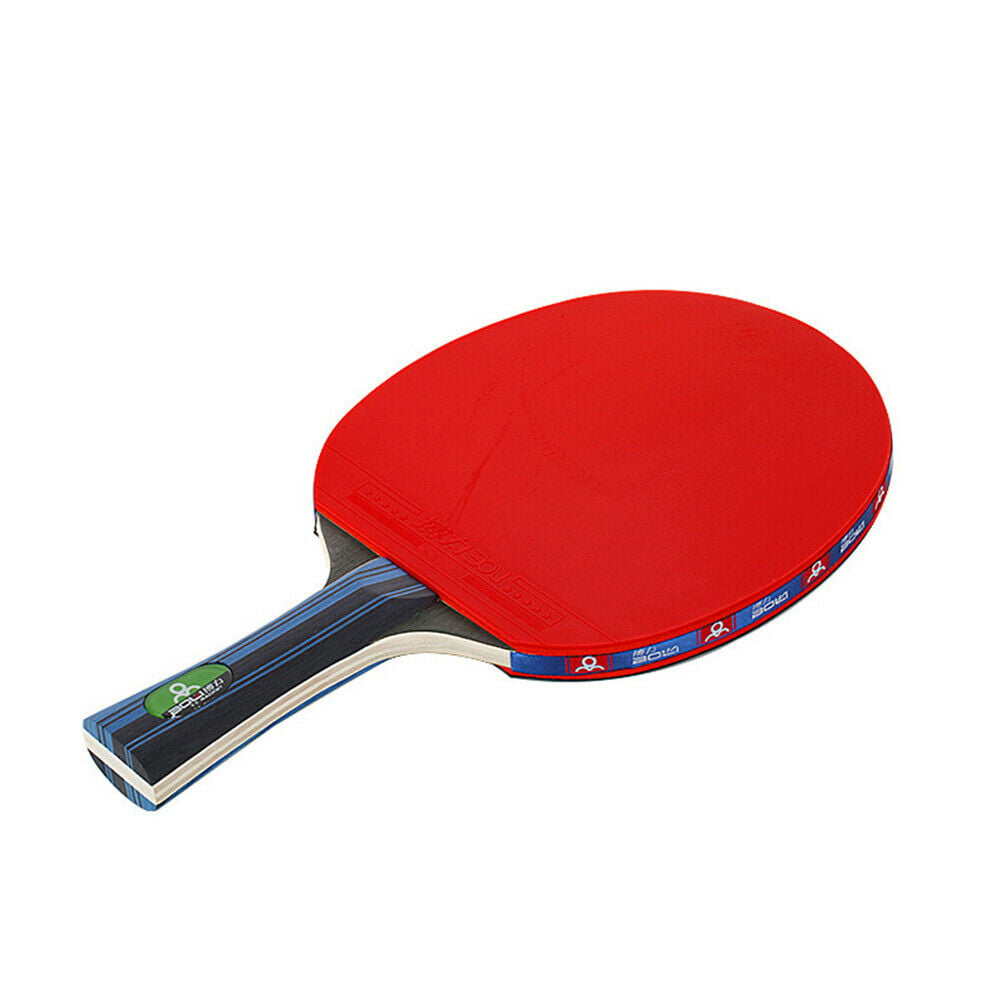 1 Pair Professional Table Tennis Ping Pong Racket Paddle Bat+3pcs Balls Bag Set 
