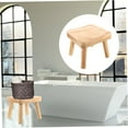 thumbnail image 4 of KONTONTY Solid Wood Small Stool Assorted Color Crack and Wear Resistant Outdoor Camping 1Pcs, 4 of 7