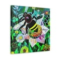 thumbnail image 2 of Bumblebee in Bloom - Canvas, 2 of 10