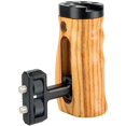 thumbnail image 1 of NICEYRIG Side Wooden Handle with Cold Shoe, Universal Grip for DSLR Cage Rig - 263, 1 of 5