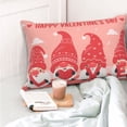 thumbnail image 4 of Sikiie Gnomes Hold The Letters LOVE Pillow Covers, Throw Pillow Case Cushion Covers,Cushion for Bedroom,Couch,Home-14"x20", 4 of 6