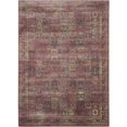 thumbnail image 2 of Traditional Rug - Vintage Viscose Pile -Purple/Fuchisa-Color:Purple/Fuchisa,Design:Traditional,Shape:Medium Rectangle,Size:9' 2''L x 6' 7''W, 2 of 5