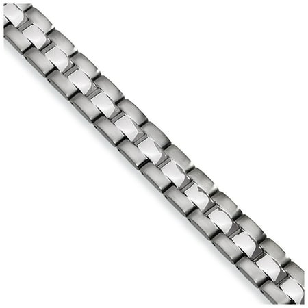 Chisel Stainless Steel Men S Rolex Link Style Chain Bracelet Stainless Steel Men S Rolex Link Style Chain Bracelet 11mm Fold Over