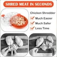 thumbnail image 5 of UU&T Chicken Shredder Twist for Cooking, Manual Meat Shredding Tool, Ergonomic Handle, BPA-Free, 5 of 7