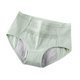 thumbnail image 2 of Puntoco Ropa interior corta para mujer, pantalones fisiológicos a prueba de fugas menstruales cálidos de cintura media para mujer, pantalones grandes con brazos levantados y bolsillos, 2 of 5