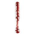 thumbnail image 3 of Adam & Eve Eve's Sweetheart Swirl Glass Dildo - Clear/Red, 3 of 4