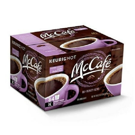 McCafe Decaf Premium Medium Roast K-Cup Coffee Pods 84 Count (B07GCNDL91) Best By 15/03/2025)