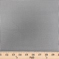thumbnail image 3 of Gingham 1/12" Wide Square Fabric 60" Wide Checkered Plaid By The Yard (Black), 3 of 3