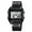 Black+White, variant on Men's Digital Stainless Steel Watch Large Face LED Casual Sport Watches Waterproof Dual Time Date Wristwatch