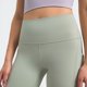 thumbnail image 5 of Pantalones de yoga de alto rendimiento con bolsillos laterales: leggings deportivos, nailon y spandex, ajuste ceñido y sujeción., 5 of 8