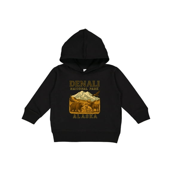 Inktastic Denali National Park Alaska Wildlife Scene Toddler Hoodie