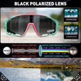 thumbnail image 6 of KAPVOE Polarized Cycling Glasses For Men Women Mountain Bike Glasses MTB Riding Glasses TR90 Sport Sunglasses, 6 of 7