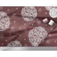 thumbnail image 3 of Soimoi Georgette Viscose Fabric Mandala Decorative Print Fabric by the Yard 42 Inch Wide, 3 of 3