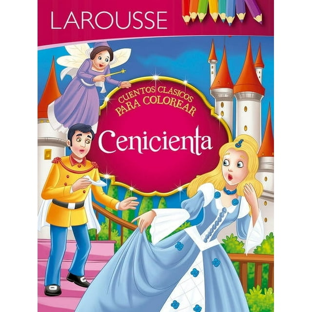 Cuentos para colorear. cenicienta