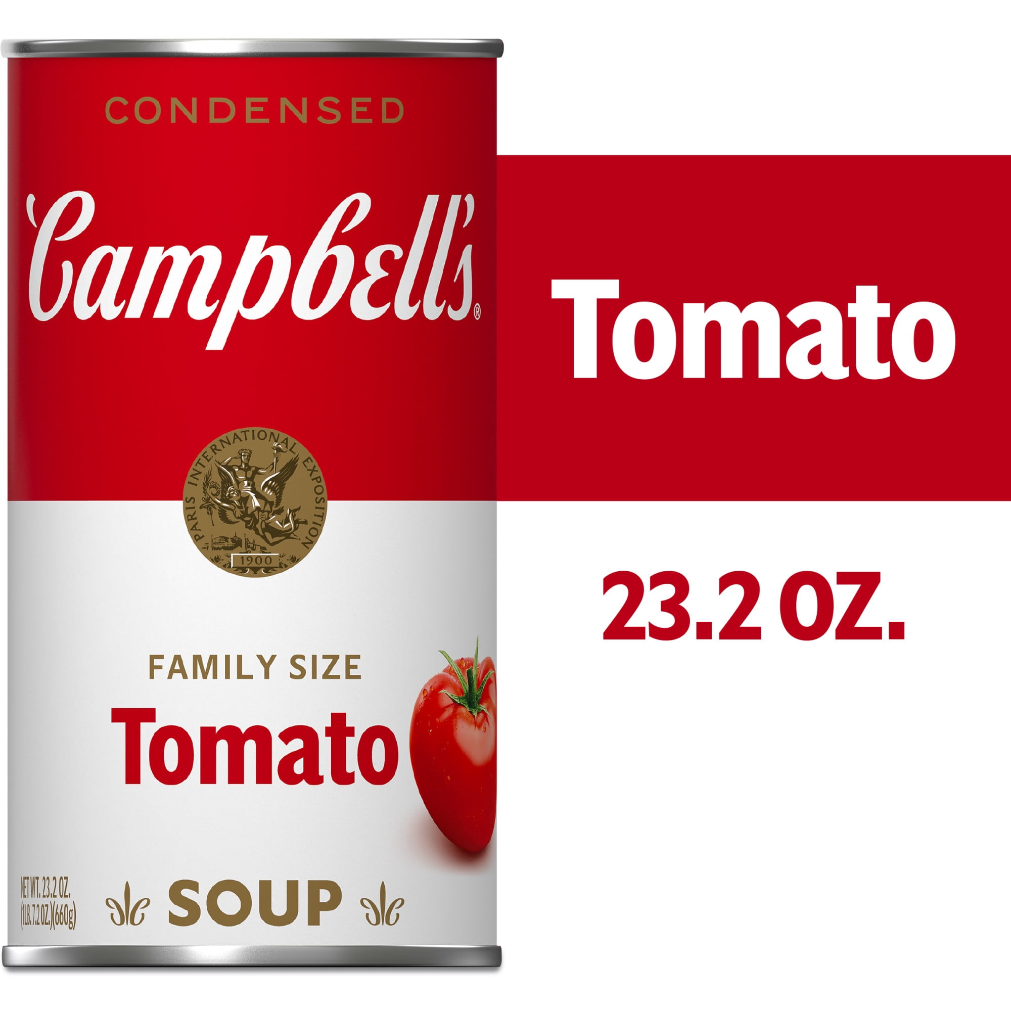Campbell's Condensed Tomato Soup, 23.2 oz Family Size Can