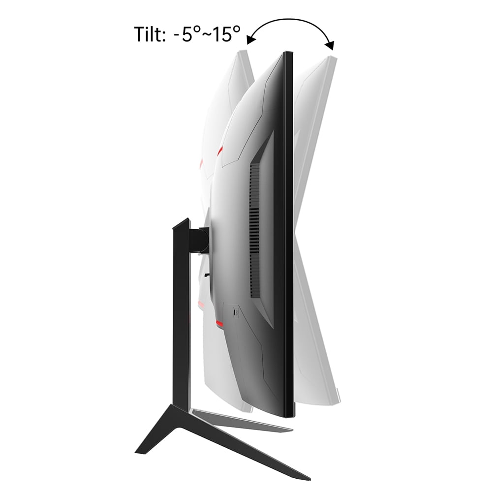 KTC 32 Inch 240Hz Curved Gaming Monitor 1500R 1080P 125% sRGB 1ms, FreeSync/G-Sync HDR10, HDMI/DP/USB Ports, VESA, Tilt Adjustable, Xbox PS5 Switch, Black