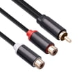 thumbnail image 4 of Altavoz De Audio De 0. Cable De Divisor Y-Adapter 1 Cable De Audio Estéreo Macho A 2 Femenino Chapado En Oro, 4 of 7