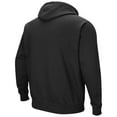 thumbnail image 3 of Men's Colosseum Black Purdue Boilermakers Arch & Logo 3.0 Pullover Hoodie, 3 of 3
