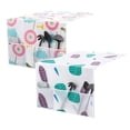 thumbnail image 1 of 2PCS PEVA Refrigerator Cover Cloth Dust Cover Hanging Bag Storage Bag Dust Cloth, 1 of 8