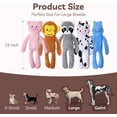 thumbnail image 5 of SHARLOVY No Stuffing Dog Toys 5 Pack, Crinkle Interactive Dogs Toy for Boredom, Puppy Toys for Teething to Keep Them Busy, Cute Squeaky Dogs Toy for Small, Medium, and Large Breed, 5 of 7
