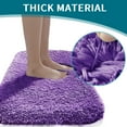 thumbnail image 5 of Bathroom Rugs Non Slip, Large Purple Bath Rugs for Bathroom Decor, Bathroom Shower Floor Mat, Machine Washable Bath Rug Runner, 5 of 8