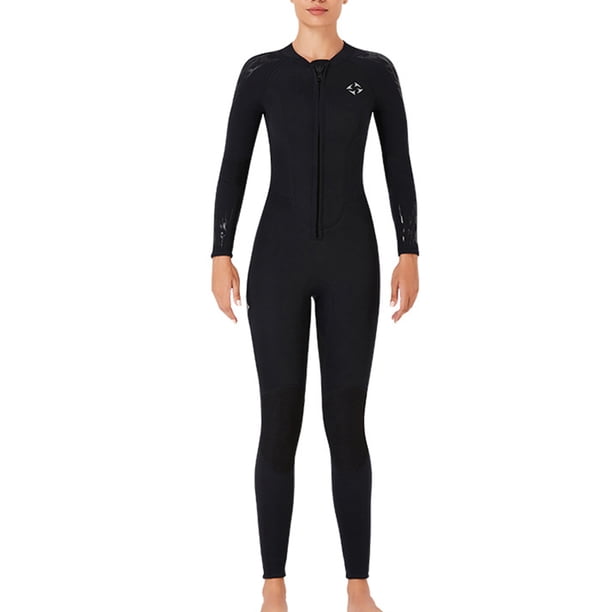 Trajes de buceo con trajes de buceo Mangas largas Pantalones largos Pareja Mantenga la cálida piel de buceo Taje de surf para snorkel natación en agua fría Negro XL 1.5mm Advancent OD003628-10