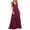 Red Womens Summer Dress, variant on USSUMA Dresses for Women Party Casual,Women's Boho Maxi Long Dress Summer Sleeveless Tiered Maxi Dress Beach Tie Strap Smocked Long Dresses Floral Pleated Sundress