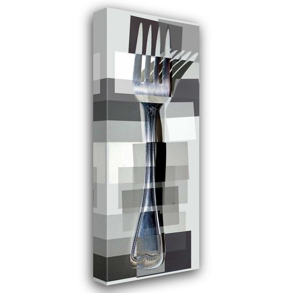 Pep Ventosa 9x18 Gallery Wrapped Canvas Wall Art Titled - Fork