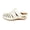 White, variant on Clearence Women’s Roman Style Cut-Out Sandals Summer Slides with Adjustable Ankle Strap Thick Lightweight Sole Non-Slip Traction Arch Support Comfortable Casual Outdoor Shoes