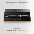 thumbnail image 4 of Cross Bailey Light Polished Green Resin and Gold Tone Rollerball Pen, 4 of 7