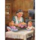 thumbnail image 2 of Cuadros Decorativos Pintura de diamantes 5D abuela y nietos DIY cuadro de mosaico de taladro redondo completo DQrwqpou Nuevos Originales, 2 of 9