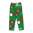 thumbnail image 4 of Bingfone Pajamas For Women,Cute Santa Pajama Pants With Pockets-Small, 4 of 9