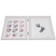 thumbnail image 3 of Baby Picture Frame Newborn Handprint Footprint Frame Baby Milestone Picture Frame, 3 of 8