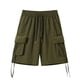 thumbnail image 3 of WILLBEST Pantalones Cortos Deportivos para Hombre, de Verano, de Talla Grande, con Bolsillo y Cordón, Holgados, Informales, Deportivos, para Correr, Rectos, de Cinco Puntos, para Playa, 3 of 3