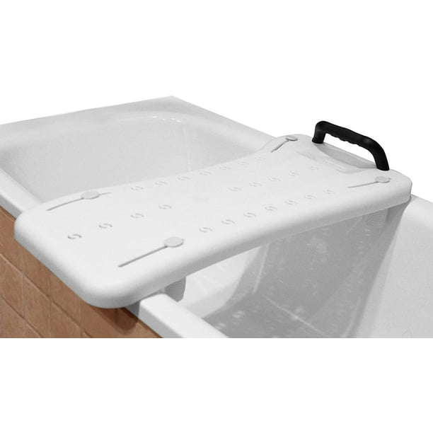 PEPE Bath Board for Tub to Sit On, Suspended Bath Seats for Adults with Handle