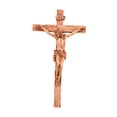 thumbnail image 2 of Crucifijo de pared, Jesús, coleccionable, cruces católicas colgantes de resina para oficina y Naranja, 2 of 9