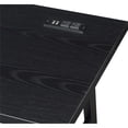thumbnail image 4 of Designs2Go Trestle Desk with Charging Station in Black Wood Finish, 4 of 7