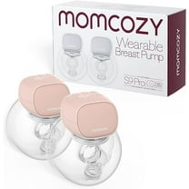 Momcozy Double Wearable Breast Pump S9 Pro, Mom Cozy Free Hands Breast Pump 24mm Pink