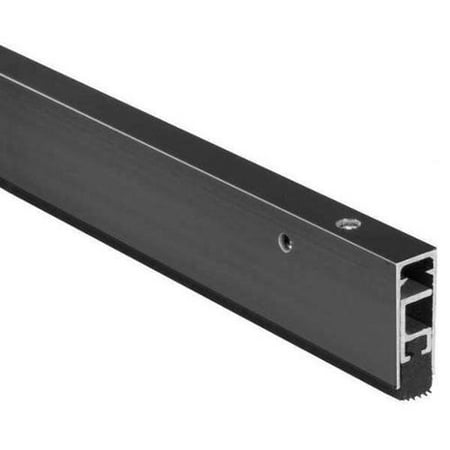 107NDKB-48 Door Frame Weatherstrip, 4 ft, Black
