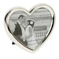 thumbnail image 2 of Oaktree Gifts Silver Plated Heart Alloy Photo Frame 4 x 4, 2 of 3